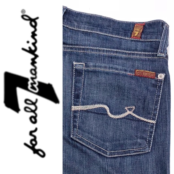 7 For All Mankind Denim - 7 FAM Bootcut Jeans 26x27.5